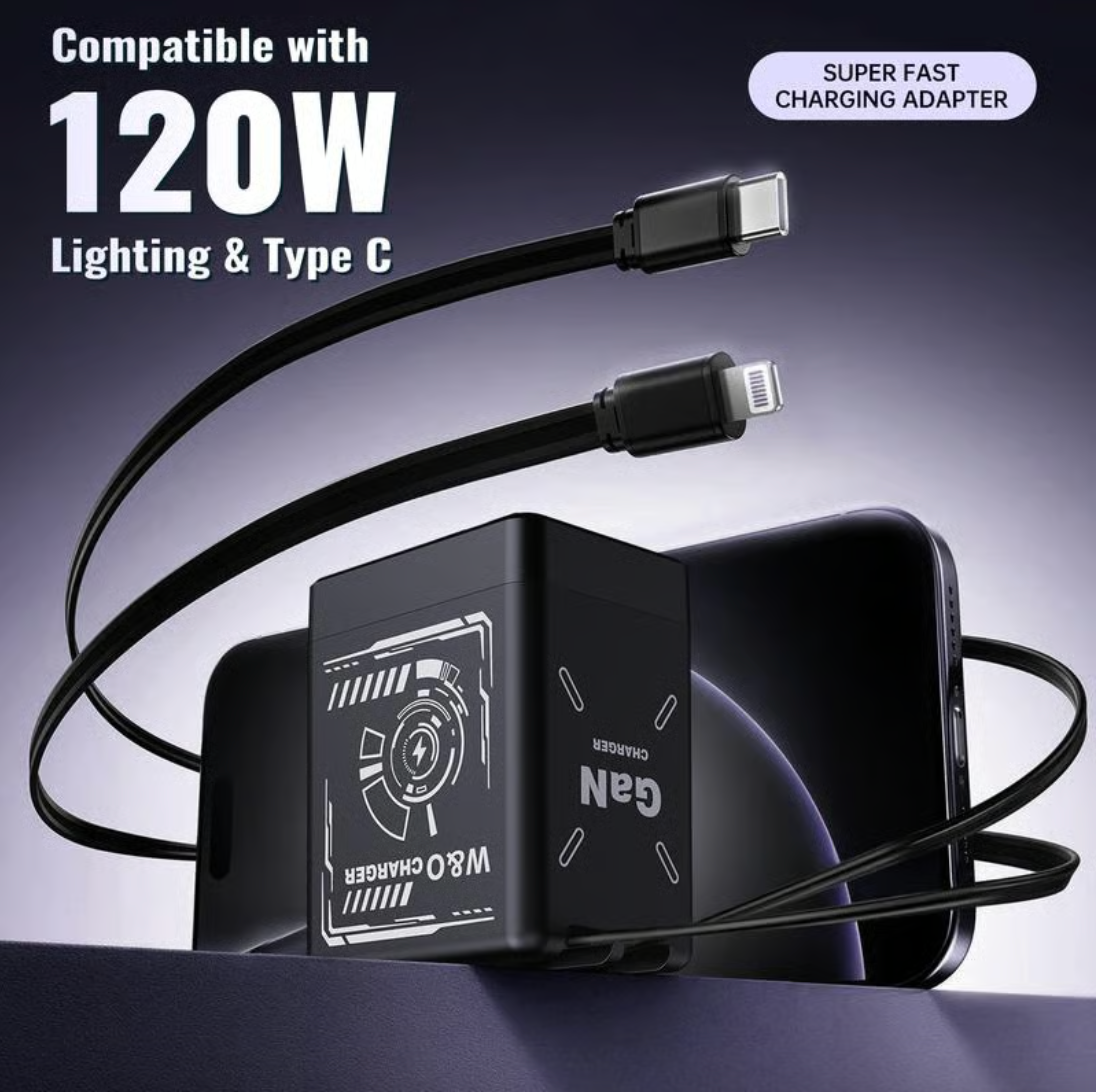 AmpFusion USB smart charger⚡ — Fast charging for multiple devices