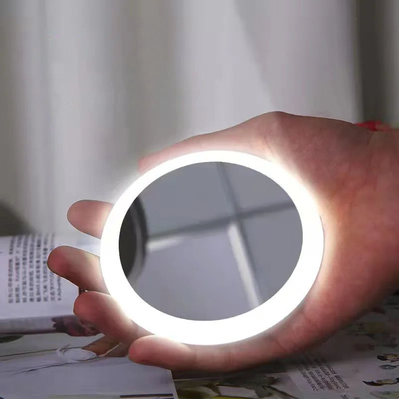✨ LumiGo™ – Miroir LED de Voyage
