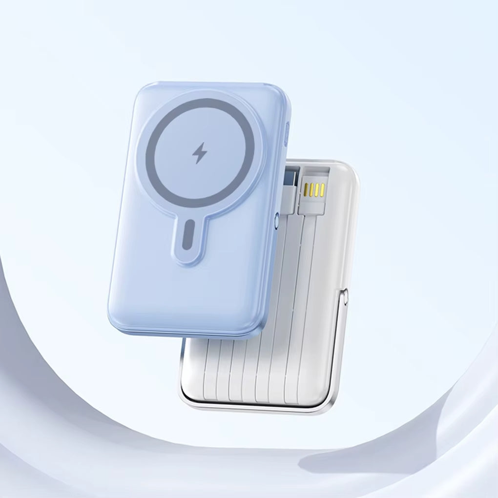 đ Magnetic Power Bank - 10000mAh Wireless Portable Charger âĄ