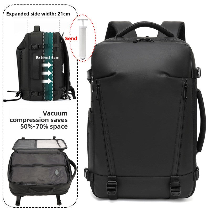 Vacuum Compression Travel Backpack