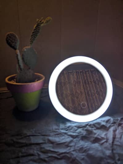✨ LumiGo™ – Miroir LED de Voyage