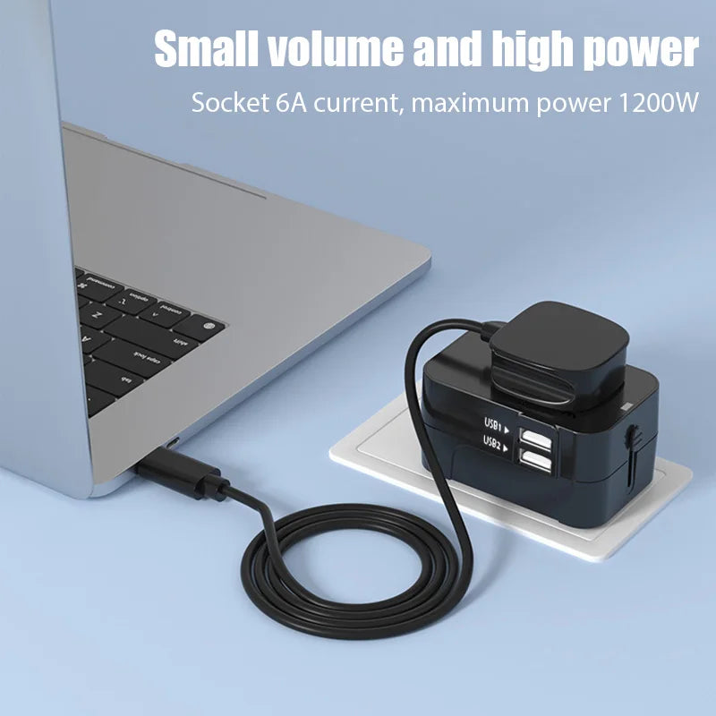 Universal Conversion Plug Worldwide EU UK US AU