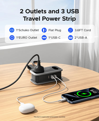 Orico™ Travel Power Strip 🔌