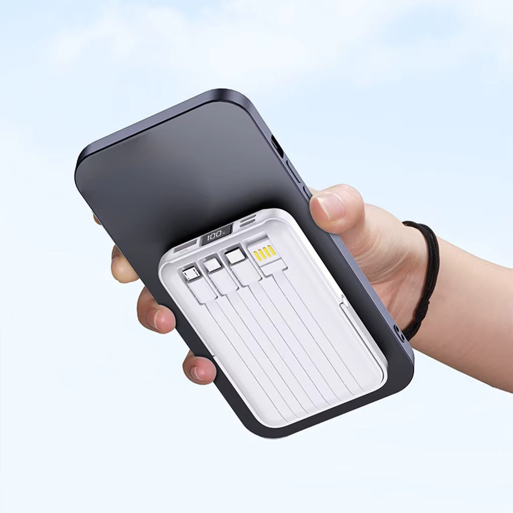 🔋 Magnetic Power Bank - 10000mAh Wireless Portable Charger ⚡