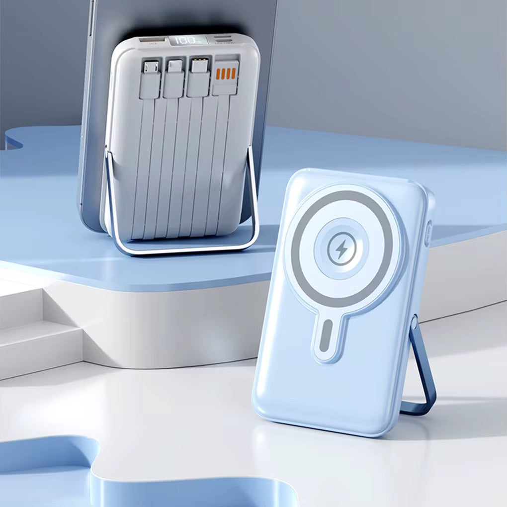 🔋 Magnetic Power Bank - 10000mAh Wireless Portable Charger ⚡