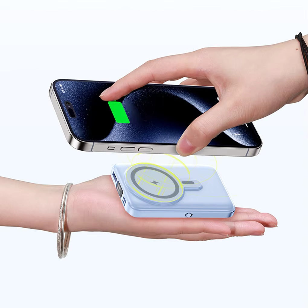 🔋 Magnetic Power Bank - 10000mAh Wireless Portable Charger ⚡
