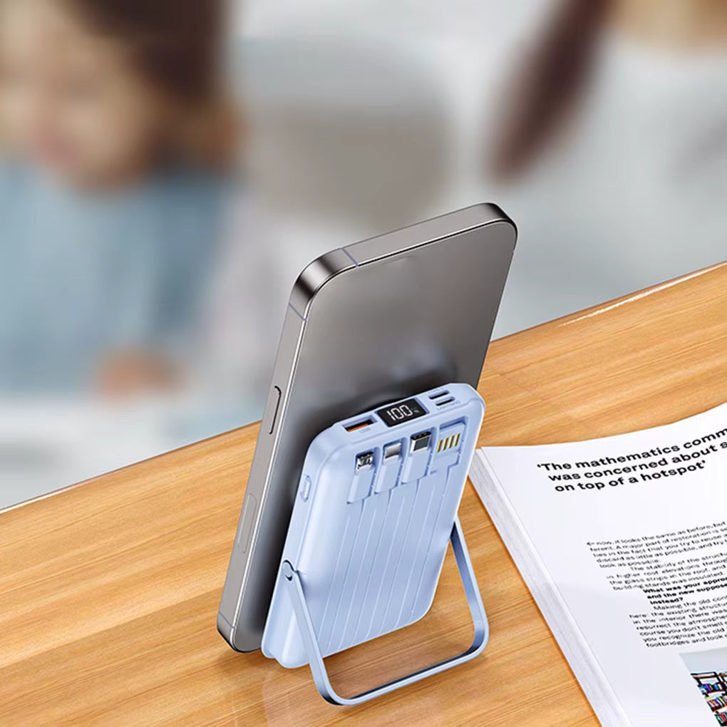🔋 Magnetic Power Bank - 10000mAh Wireless Portable Charger ⚡