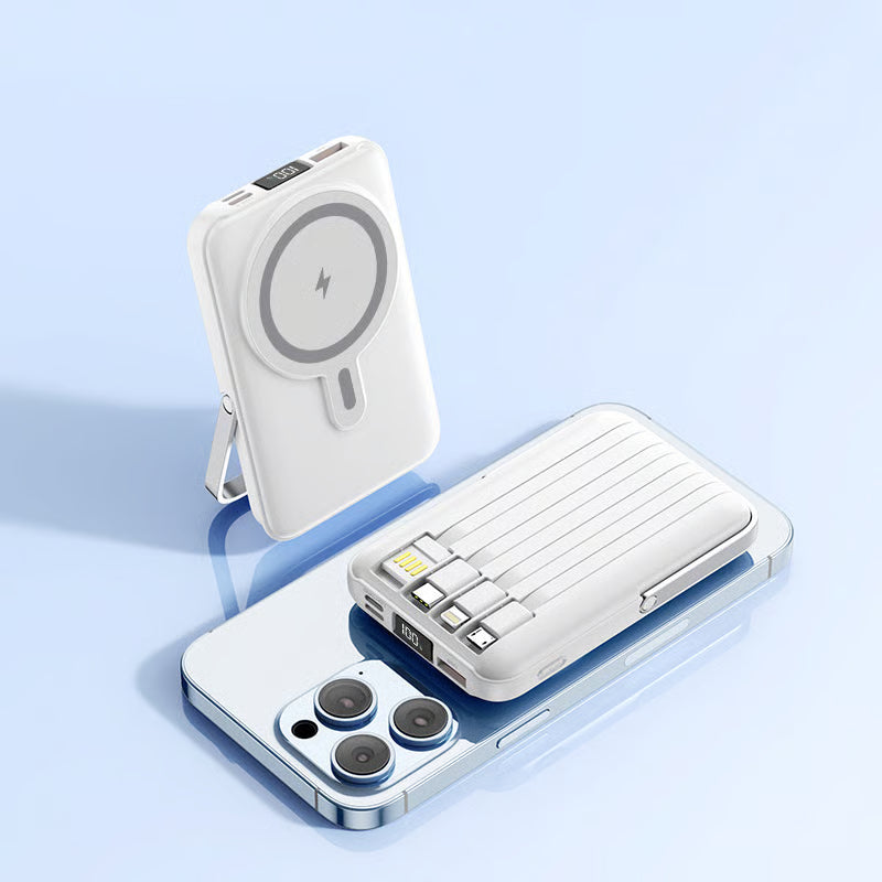 🔋 Magnetic Power Bank - 10000mAh Wireless Portable Charger ⚡