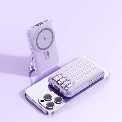 🔋 Magnetic Power Bank - 10000mAh Wireless Portable Charger ⚡